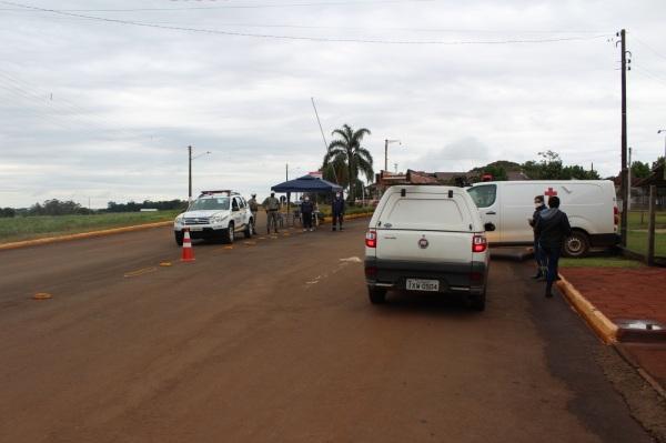 Boa Vista do Cadeado realiza barreira Sanitária na entrada da cidade