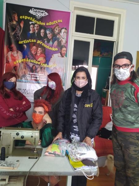 CAPS Infanto-juvenil recebe a doação de 100 máscaras através do Grupo Máschara