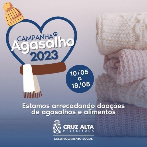 Campanha do Agasalho será lançada na próxima quarta-feira