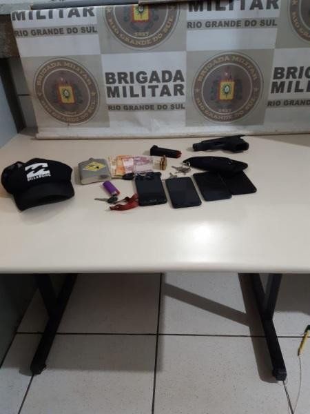 Brigada Militar de Cruz Alta realiza prisão por roubo a residência 