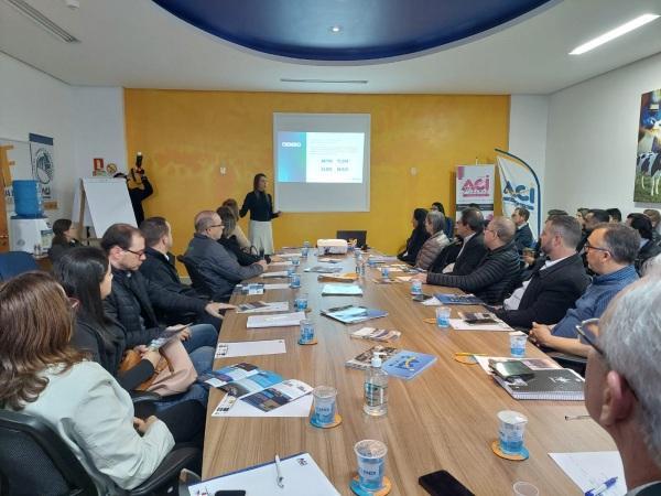 Panorama geral do município de Cruz Alta é pauta de reunião da ACI