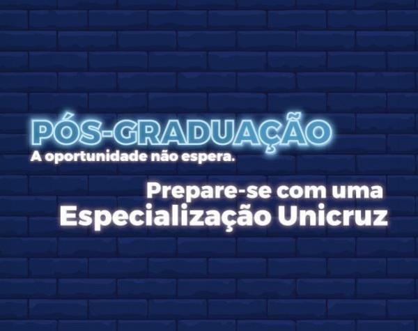 Unicruz está com inscrições abertas para sete cursos de Especializações