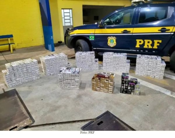 Homem de Júlio de Castilhos é preso com cigarros contrabandeados na BR-386