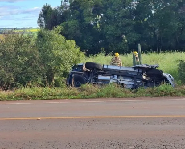 Colisão frontal na ERS-342 deixa um morto entre Ijuí e Catuípe