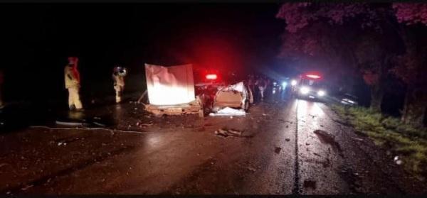 Grave acidente resulta em 04 vítimas fatais e 03 feridos na ERS 332