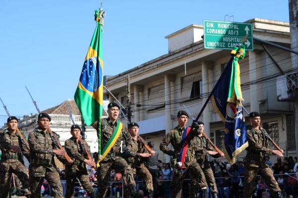 DESFILE DO 7 DE SETEMBRO> Atividades começam às 08h30; Desfile às 9h00