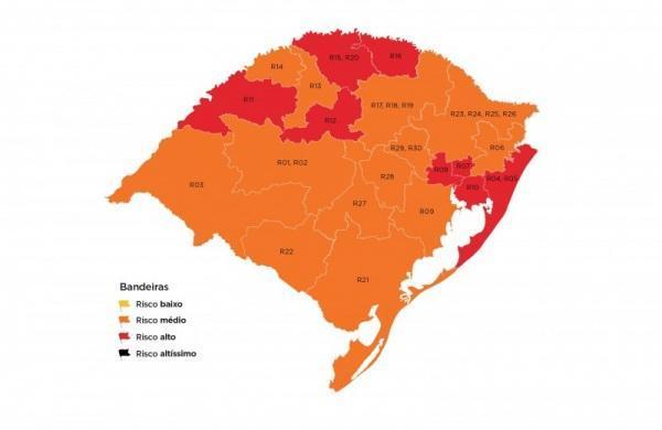 Cruz Alta permanece na bandeira vermelha no Distanciamento Controlado