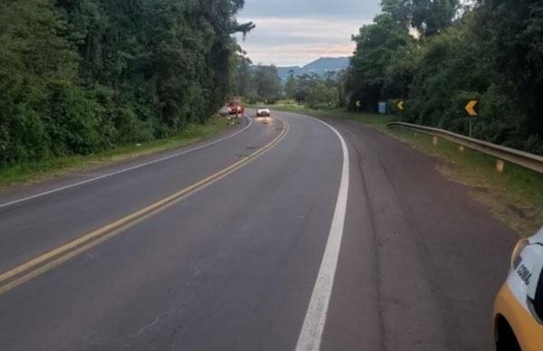 Acidente na Rota do Sol com vítima fatal na madrugada; moto com placa de Ijuí