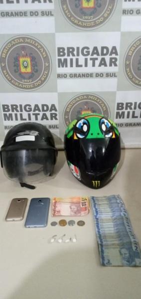 3ºBPCHOQUE efetua prisão por tráfico de entorpecentes em Cruz Alta