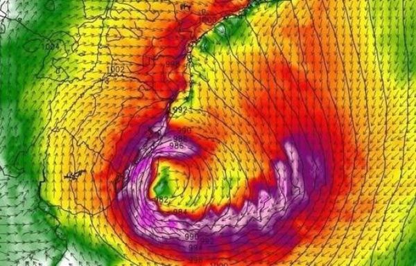 ALERTA> Domingo de 38ºC, antecede semana que o RS terá Ciclone Incomum