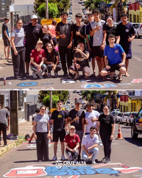 Margarida Pardelhas Usa Arte Urbana para Incentivar Doação de Sangue