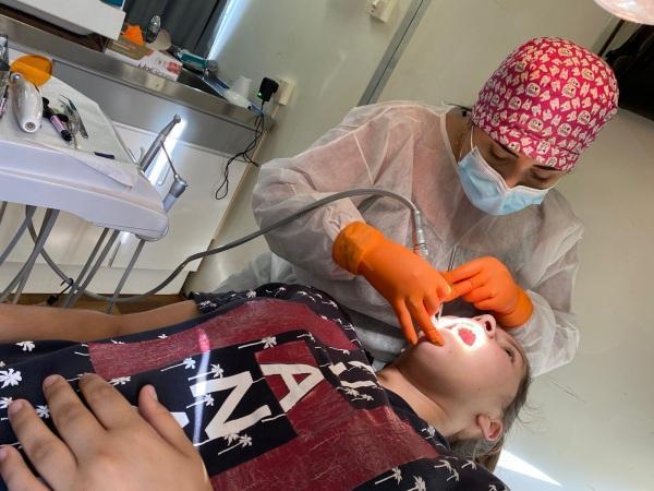 Vinte estratégias de Saúde e Unidade móvel: dentistas atendem Cruz-altenses