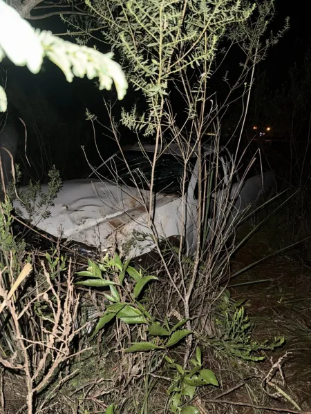 Motorista sai ileso após capotamento na Rodovia Jacob Della Mea, em Cruz Alta