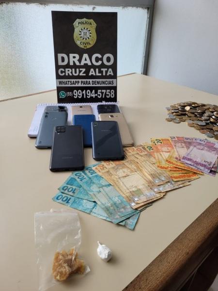 DELIVERY DE DROGAS: Indivíduo é preso pela Polícia Civil em Cruz Alta