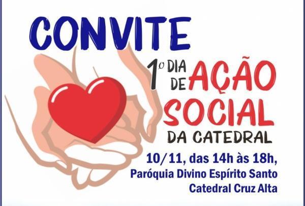 Cruz Alta: 1ª Ação Social é neste domingo