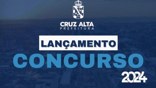 Prefeitura de Cruz Alta anuncia concurso público com mais 200 vagas