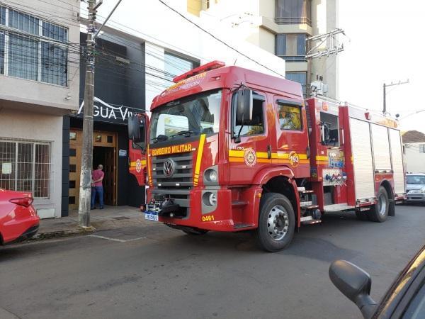 Corpo de Bombeiros de Cruz Alta é acionado em princípio de incêndio na terça