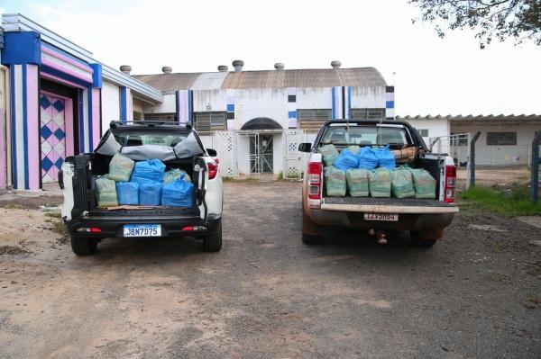 Famílias do meio rural atingidas pela estiagem recebem cestas básicas