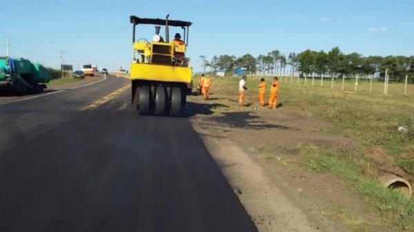 Inicia a recuperação ERS-342 entre Cruz Alta e Ijuí