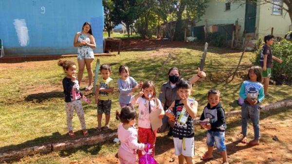 Brigada Militar de Cruz Alta realiza entrega de brinquedos arrecadados