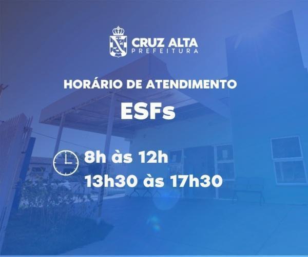Após término do Programa Inverno Gaúcho, SMS divulga horários das ESFs