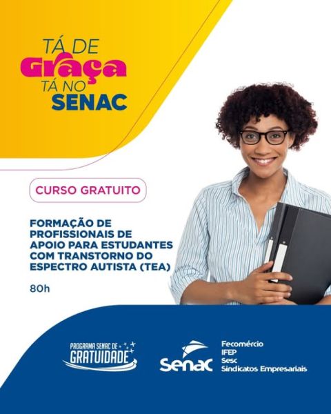 Senac Cruz Alta oferece curso gratuito para apoio a estudantes com TEA