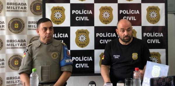 Quatro homens são presos suspeitos de participarem do roubo de armas