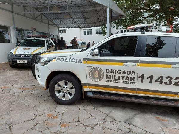 Homem tem mal súbito e  morre durante abordagem da Brigada em Cruz Alta