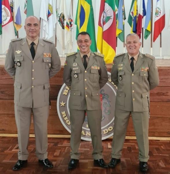 Novo comandante do CRPO/AJ tomou posse nesta quarta-feira em Cruz Alta