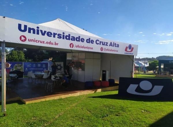 Unicruz marca presença na 23ª Expodireto, em Não-Me-Toque 