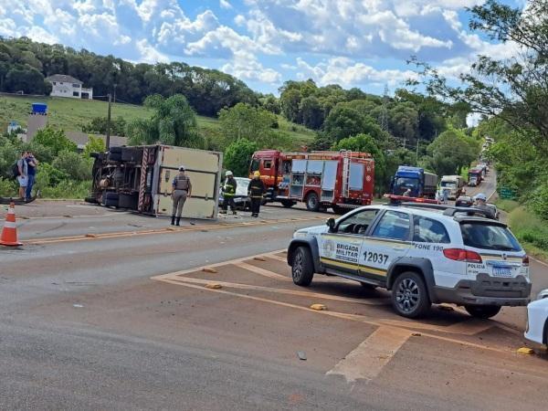 Grave acidente de trânsito com uma vítima fatal na ERS-342 em Ijuí