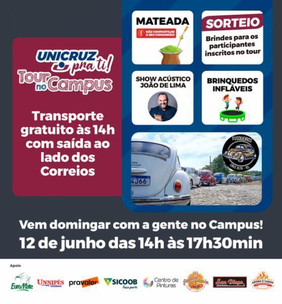 Unicruz Pra Ti: evento acontece neste domingo