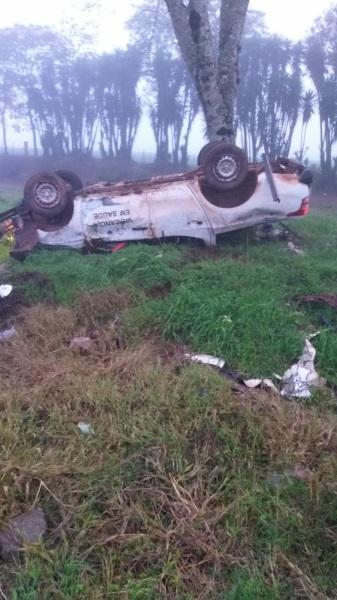 Grave acidente com vitima fatal na ERS 223 entre Cruz Alta e Ibirubá 