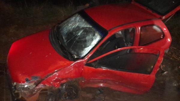 Grave acidente de trânsito resulta em quatro feridos no domingo em Cruz Alta