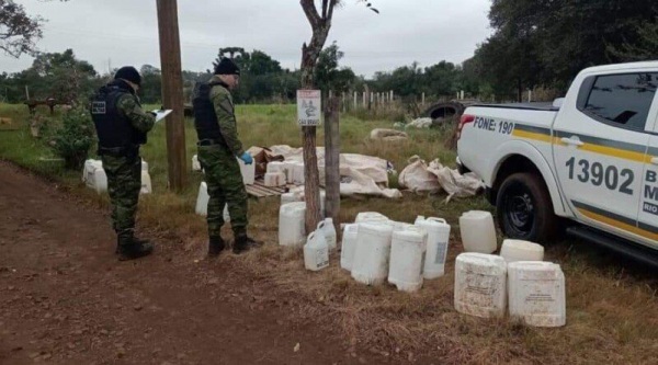 BATALHÃO AMBIENTAL DE CRUZ ALTA> Descarte Irregular de Agrotóxicos em Condor