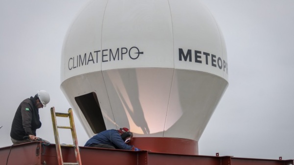CALIBRAÇÃO> Instalado na Capital o novo radar meteorológico  começa testes 