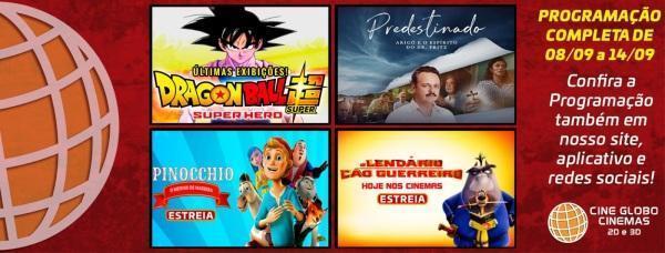 Confira as opções de filmes no cinema de Cruz Alta no fim de semana