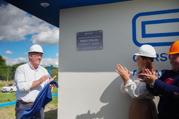 Corsan inaugura três novos poços profundos com investimento de R$ 1,2 milhões