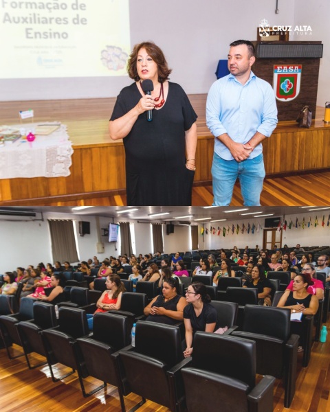 NOVOS PROFISSIONAIS> Dia de capacitações na rede municipal de ensino 