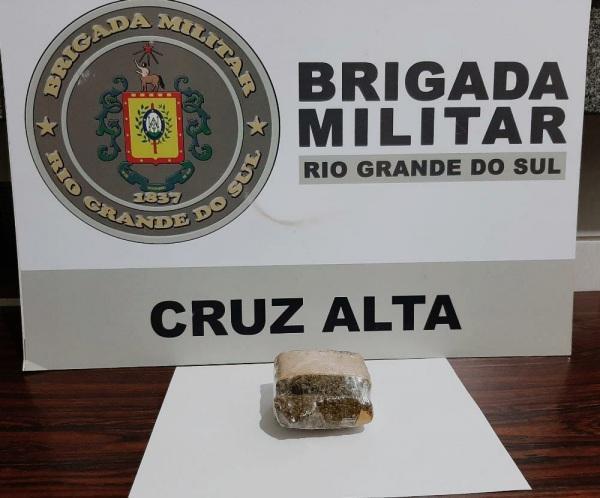 Brigada Militar prende homem por tráfico de drogas em Cruz Alta