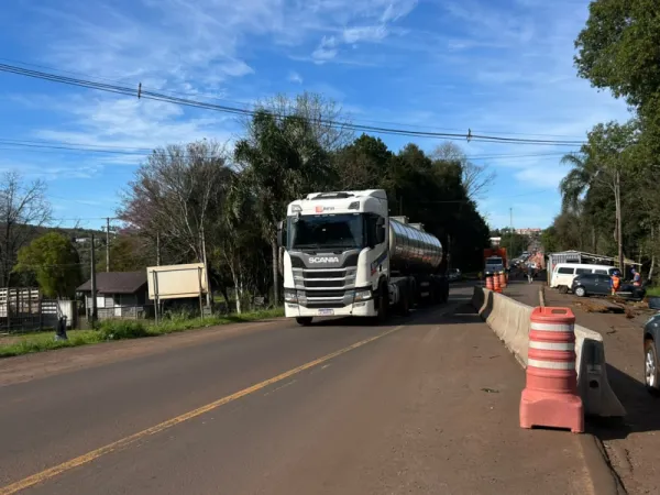 Ponte sobre o Rio Ijuí terá passagem de veículos pesados interditada