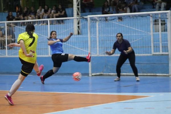 Terceira rodada do Citadino de Futsal Feminino recheada de gols