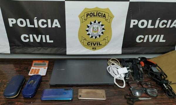 Casal é preso em Cruz Alta após furtar clínica em Caçapava do Sul