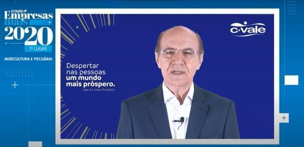 Levantamento aponta C. Vale como melhor cooperativa do Brasil em 2019