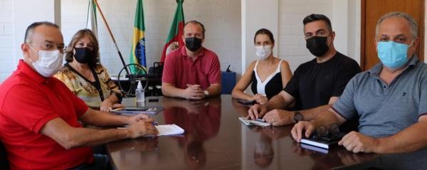 Prefeita Dr. Paula visita nova mesa diretora da Câmara de Vereadores 