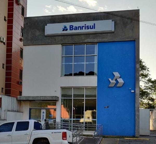 Agência do Banrisul do Centro é fechada devido a Covid-19 em Cruz Alta