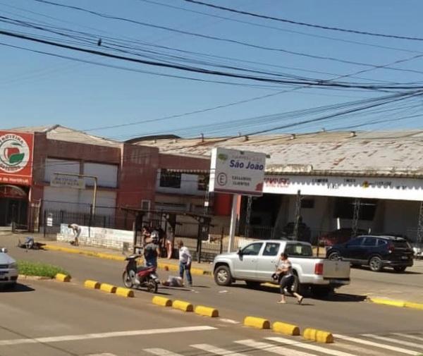 TRÂNSITO: Atropelamento na Saturnino de Brito na manhã da terça-feira 