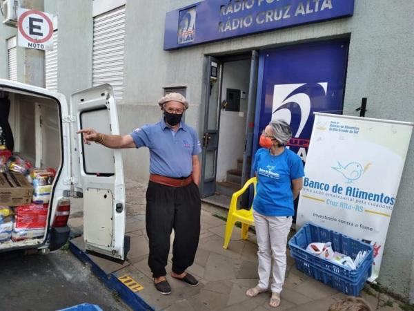 1ª Recoluta Solidária arrecada 2 mil kg de alimentos para o Banco de Alimentos