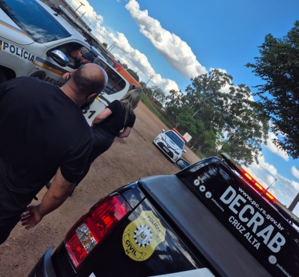 Homem é preso por envolvimento em roubos a propriedades rurais de Cruz Alta