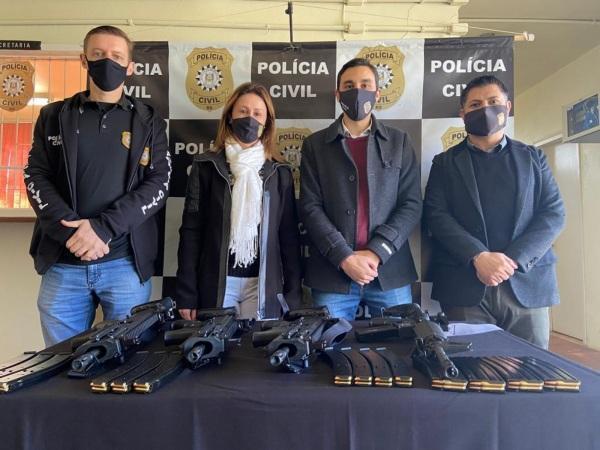 Polícia Civil recebe reforço no armamento